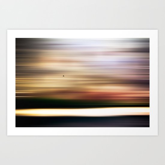 A reflection of my own emptiness Art Print