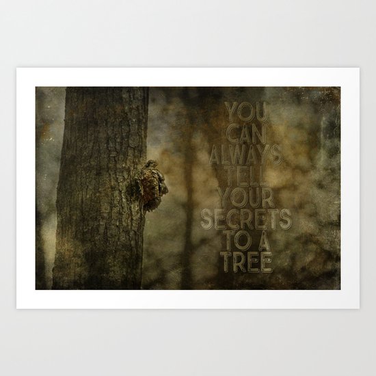 Tree of Secrets Art Print