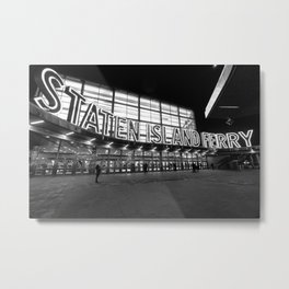 Staten Island Ferry Metal Print | Statenislandferry, Manhattan, Ferry, Statenisland, Digital, Newyork, Nyc, Newyorkcity, Photo 