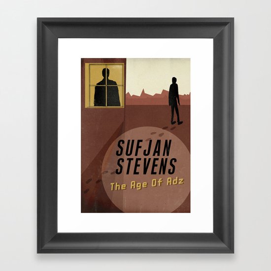 Sufjan Stevens Framed Art Print