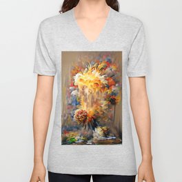 Explosive Resolution V Neck T Shirt