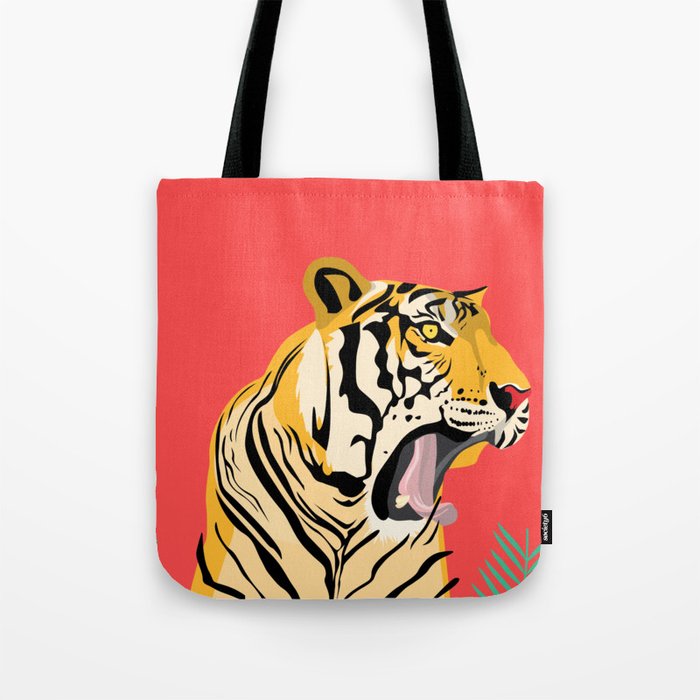 tiger roar Tote Bag