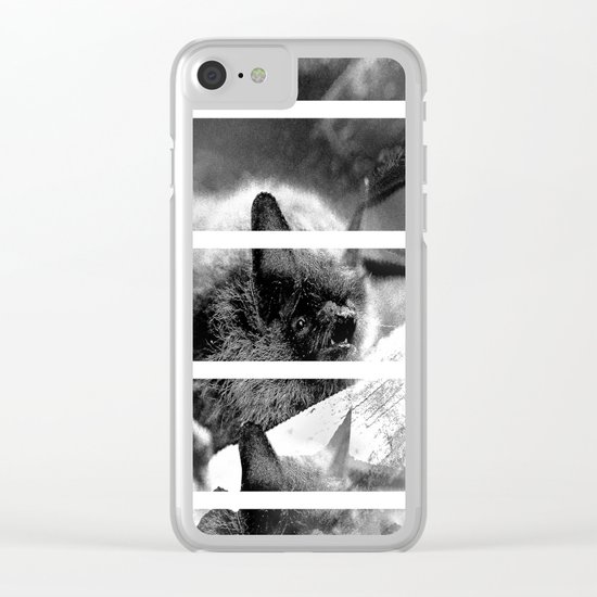 Bats Clear iPhone Case
