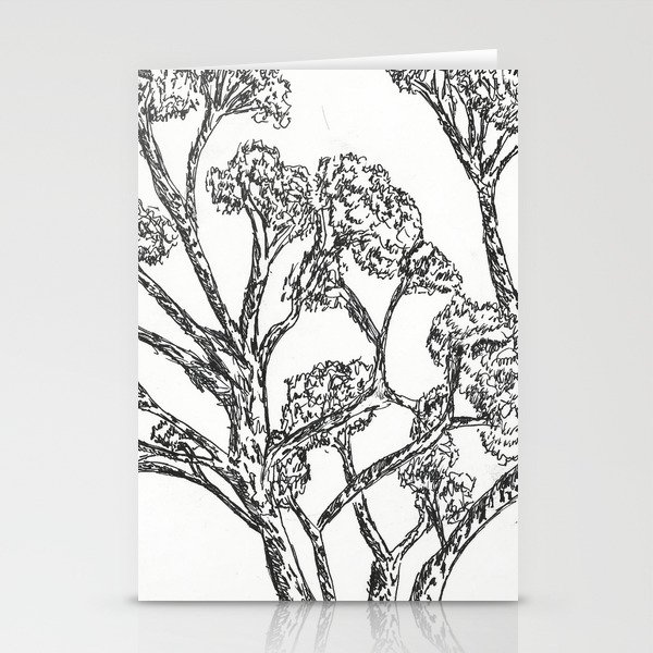 Black And White Rollerball Pen Tree Branches Drawing Stationery Cards By Rainbowchildcreation Society6 Black And White Rollerball Pen Tree Branches Drawing Stationery Cards By Rainbowchildcreation Society6