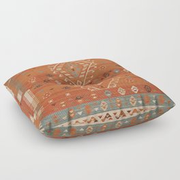 Heritage Traditional Moroccann Rug Design Floor Pillow