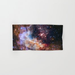 NASA Unveils Celestial Fireworks as Official Hubble 25th Anniversary Image Hand & Bath Towel
