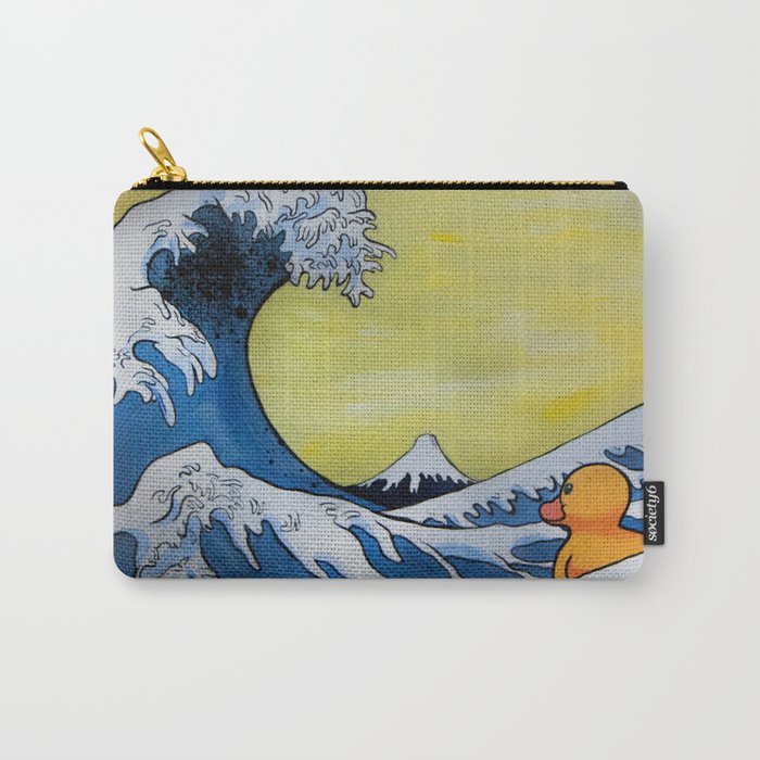 MOUNT FUJI VS RUBBER DUCK Carry-All Pouch