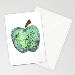 Paisley Apple Stationery Cards