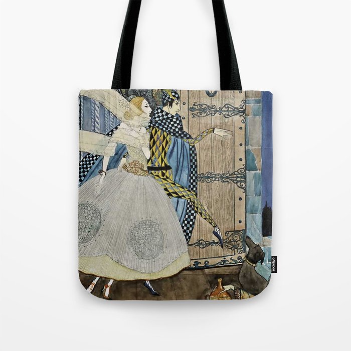 The Eve of St Agnes Illustration by Harry Clarke Tote Bag