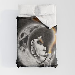 Space Coffee Break Comforter
