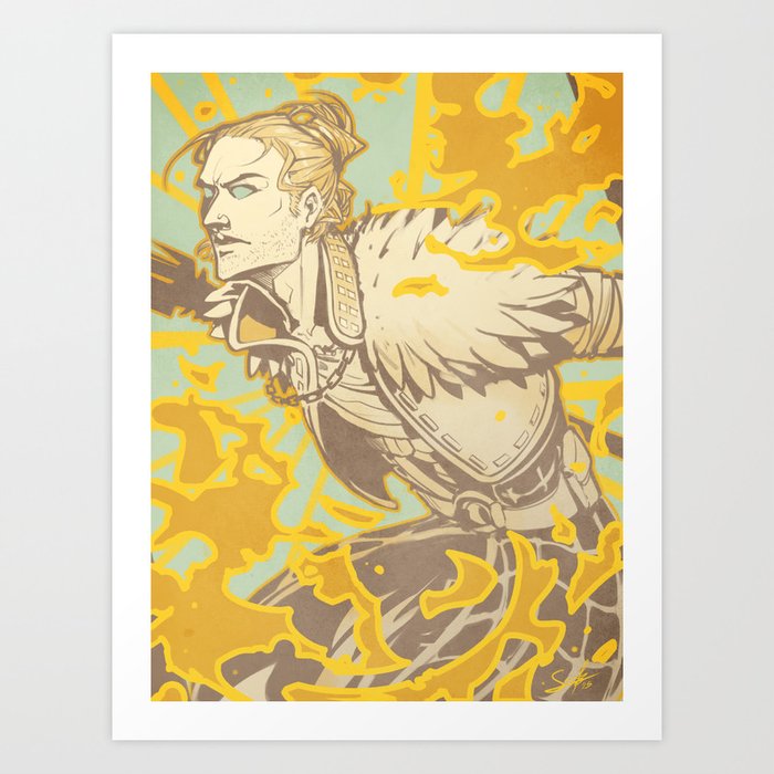 Dragon Age: Justice Art Print