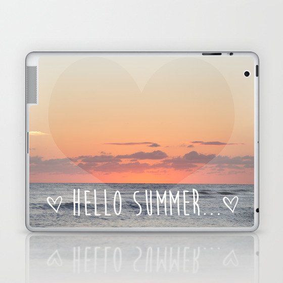 HELLO SUMMER Laptop & iPad Skin