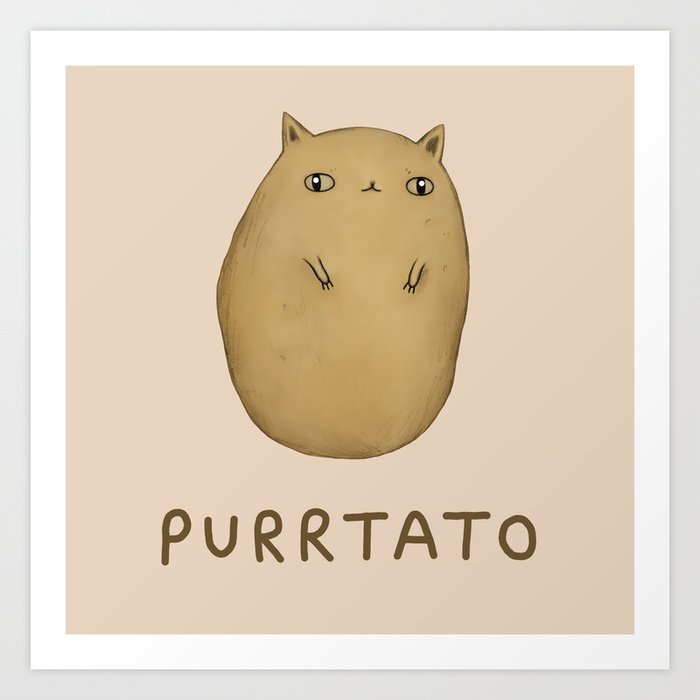 Purrtato Kunstdrucke Purrtato Kunstdrucke