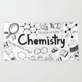 chemistry Beach Towel