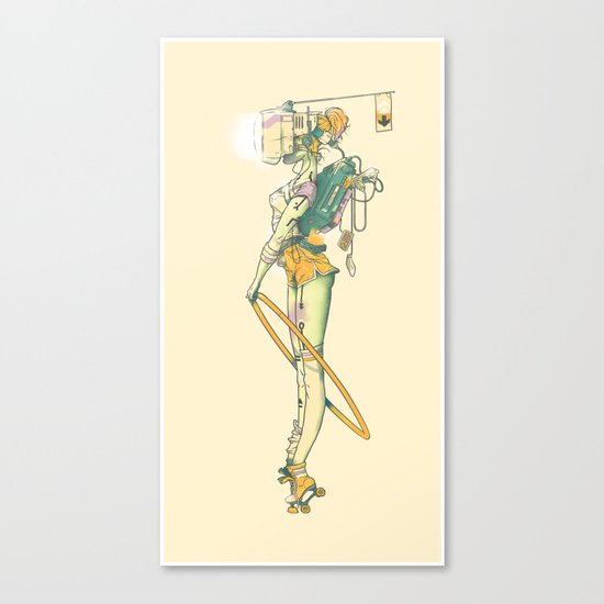 Distraction Canvas Print