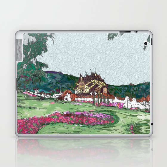 View of Chaing Mai Temple  Laptop & iPad Skin
