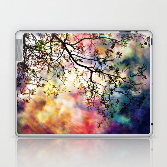 the Tree of Many Colors Laptop & iPad Skin