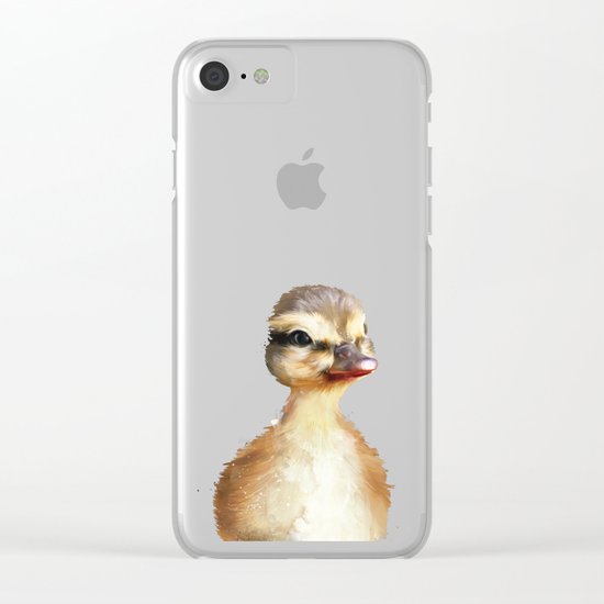 Little Duck Clear iPhone Case
