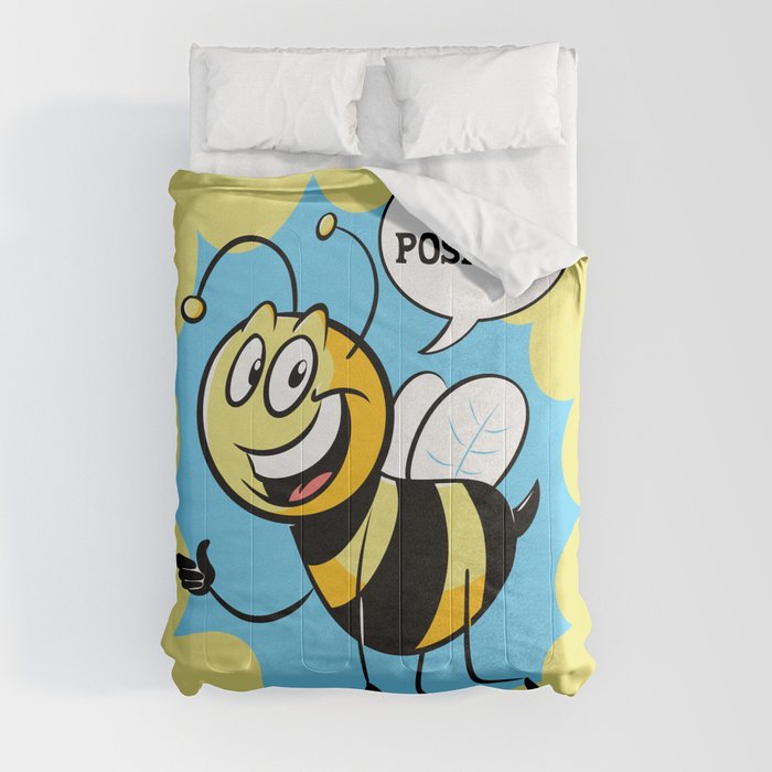 Bee Positive Comforter