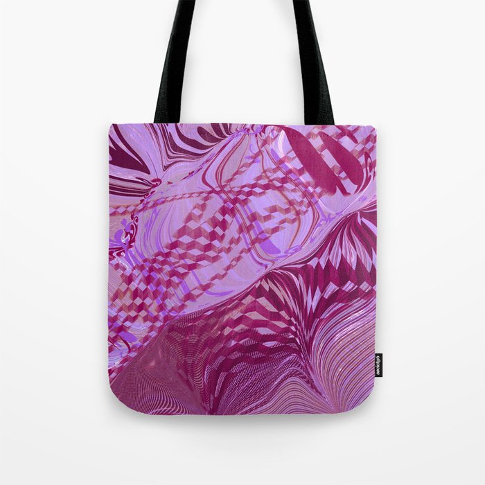 Journey Cranberry  Tote Bag
