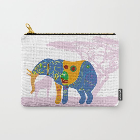 Africa's Rainbow Carry-All Pouch