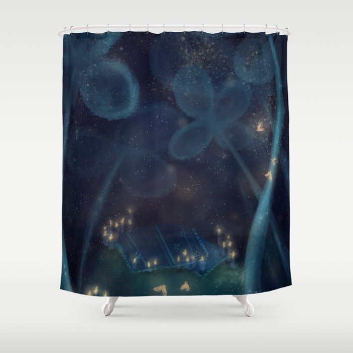 Lucky Stargaze Shower Curtain