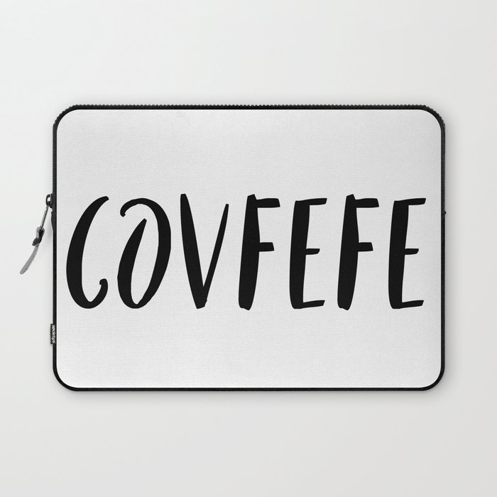 Covfefe in playful font Laptop Sleeve