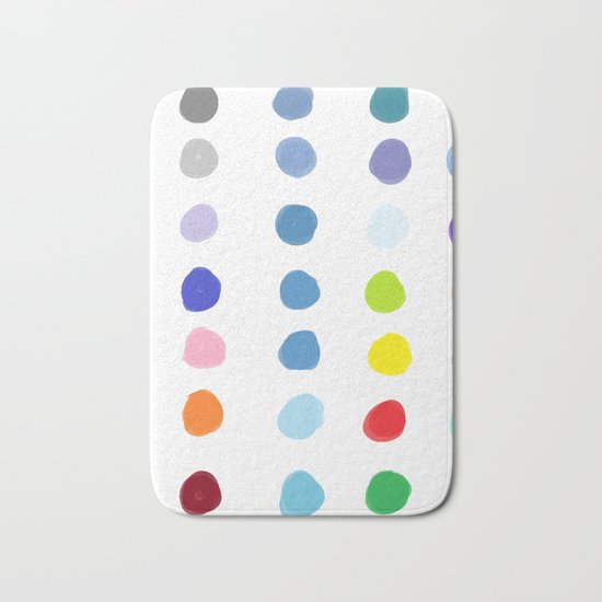 Color Palette Bath Mat