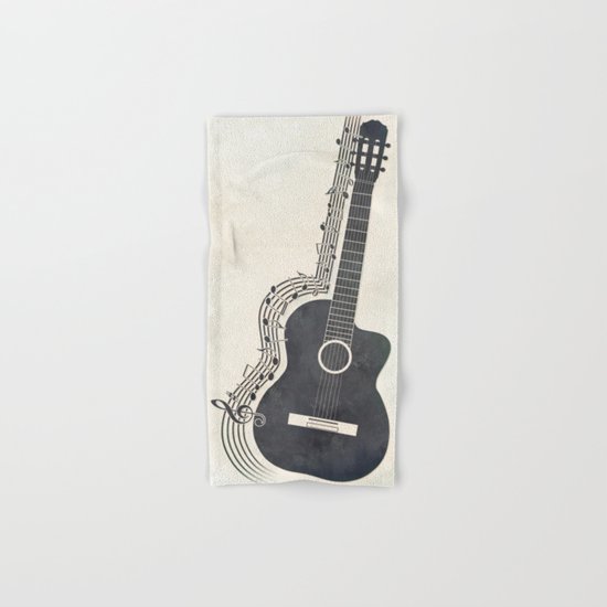 Guitar Hand & Bath Towel