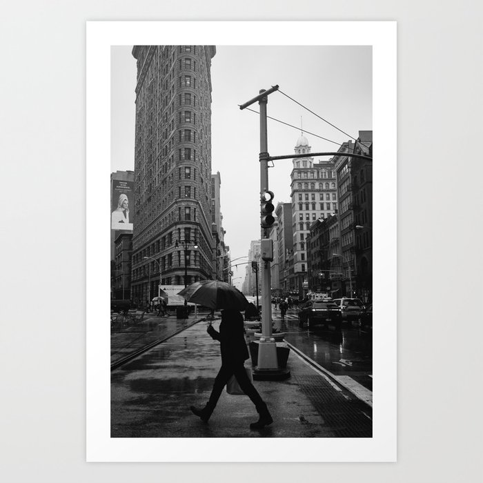 Rainy New York V Art Print