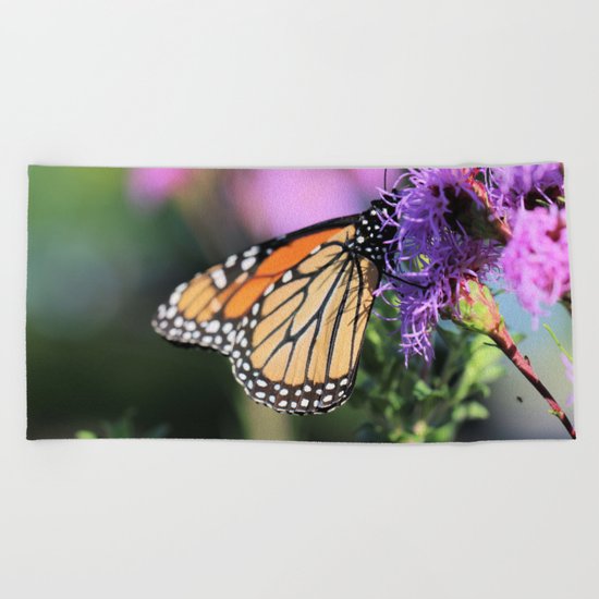 Marvelous Monarch Beach Towel
