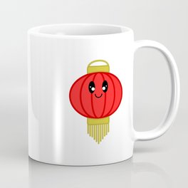 Kawaii Cute Red Chinese Lantern Coffee Mug