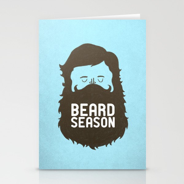 Beard Season Stationery Cards