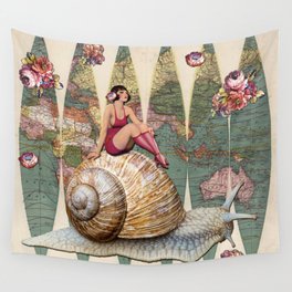 Slow Ride Wall Tapestry