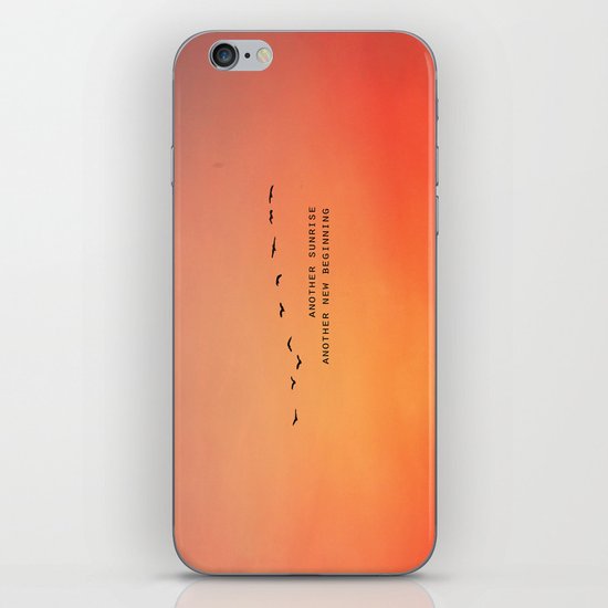 Another Sunrise Another New Beginning iPhone & iPod Skin