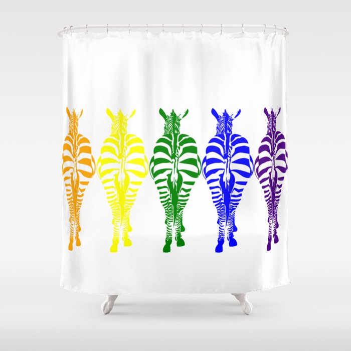 Technicolor Dream Shower Curtain