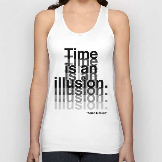 Illusion (Albert Einstein) Unisex Tank Top