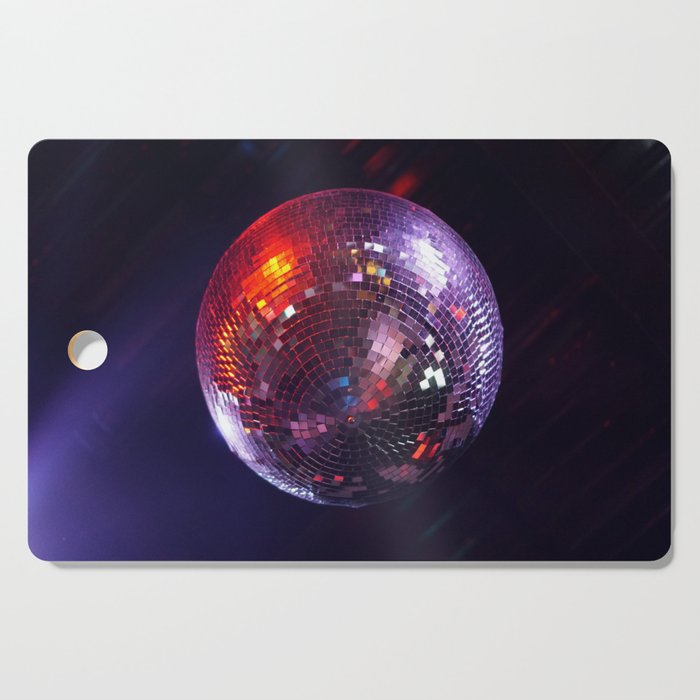Glitter Disco Ball Cutting Board