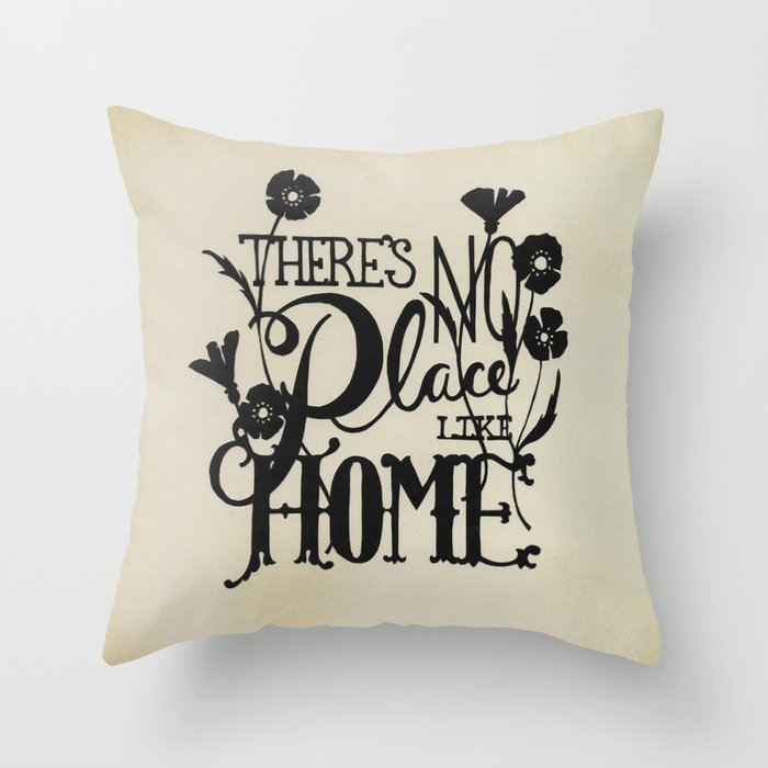 There's no place like home pillow clearance