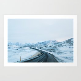 vacant thoughts, pt I ⁠— Iceland Art Print