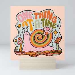 One Thing at a Time Mini Art Print