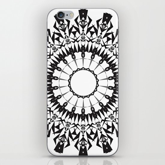 No Way Black iPhone & iPod Skin