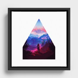 Horizon Zero Framed Canvas