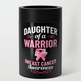 Breast Cancer Ribbon Awareness Pink Quote Can Cooler