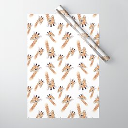 Baby Giraffe Pattern  Wrapping Paper