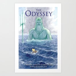 The Odyssey - cover image Art Print