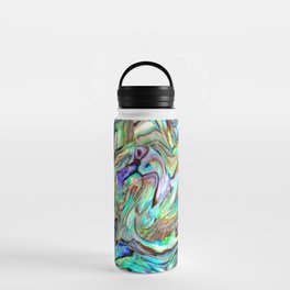 Gold Abalone Pearl Shell Water Bottle