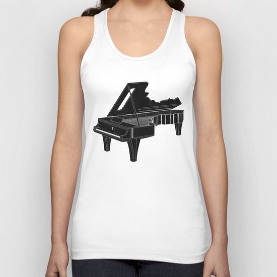 Music Is The Key B Unisex Tank Top