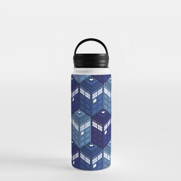 Infinite Phone Boxes Water Bottle