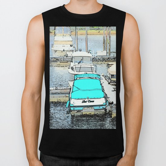 The Boat Dance Biker Tank